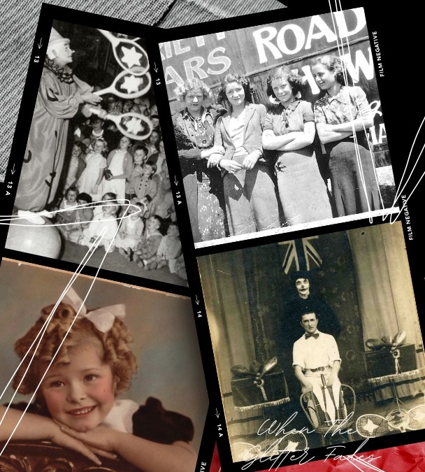Collage of the Broadway family
