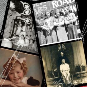 Collage of the Broadway family
