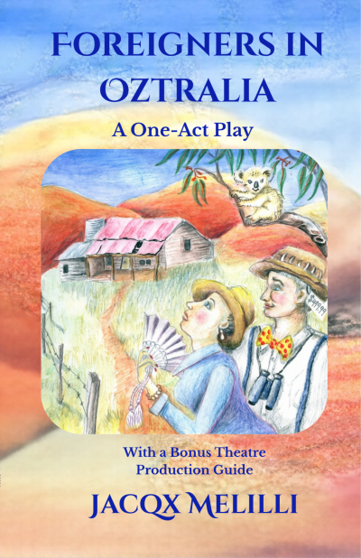 Foreigners in Oztralia one-act play front cover
